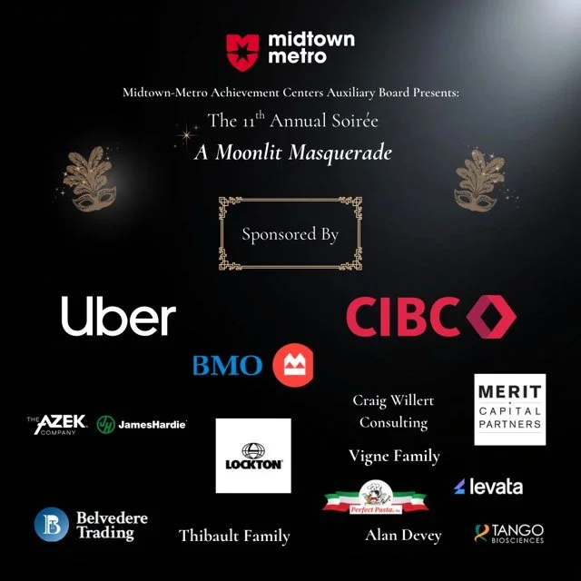 Thank you to our sponsors for supporting the Midtown-Metro 11th Annual Soir&eacute;e A Moonlit Masquerade. 

Your partnership and generosity made the evening possible and continue to fuel the work Midtown-Metro is doing to support and empower our you