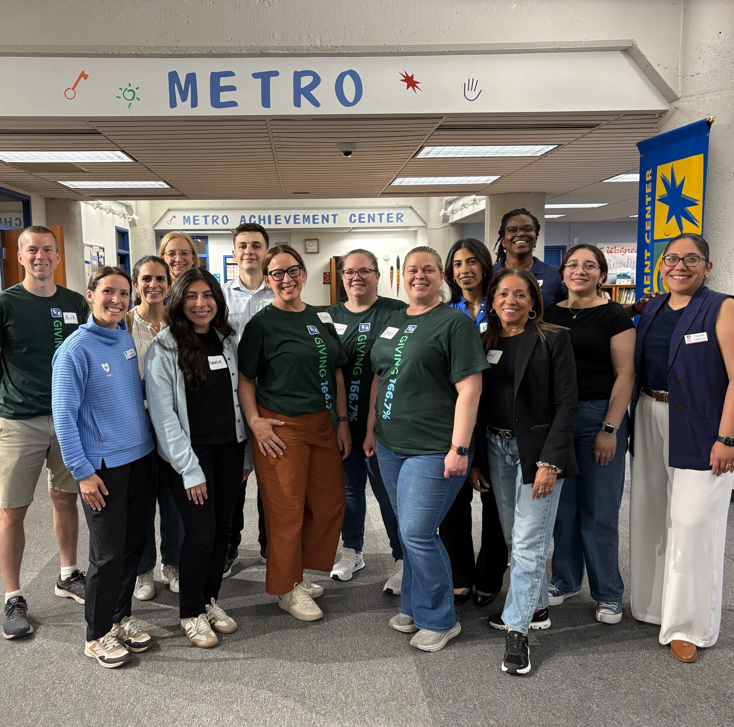 A huge thank you to @fifththirdbank for spending the day with us at Metro Achievement Center! ⭐️

Today, their team rolled up their sleeves to help prepare materials for our summer program, running June 16-July 24. Thanks to their support our student