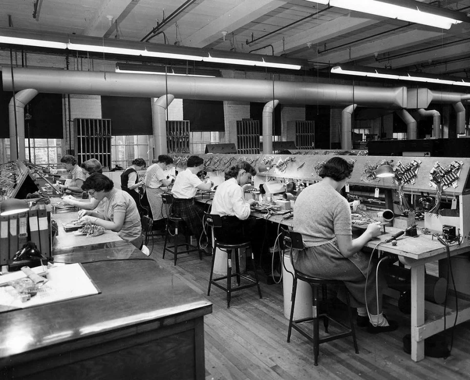 Historical photo of Building 6 Courtesy of MASS MoCA