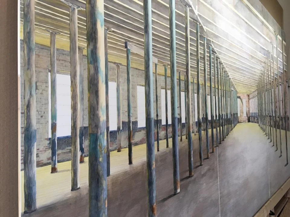 Detail of Building 6 Portrait: Interior, Barbara Ernst Prey, 2015-2017