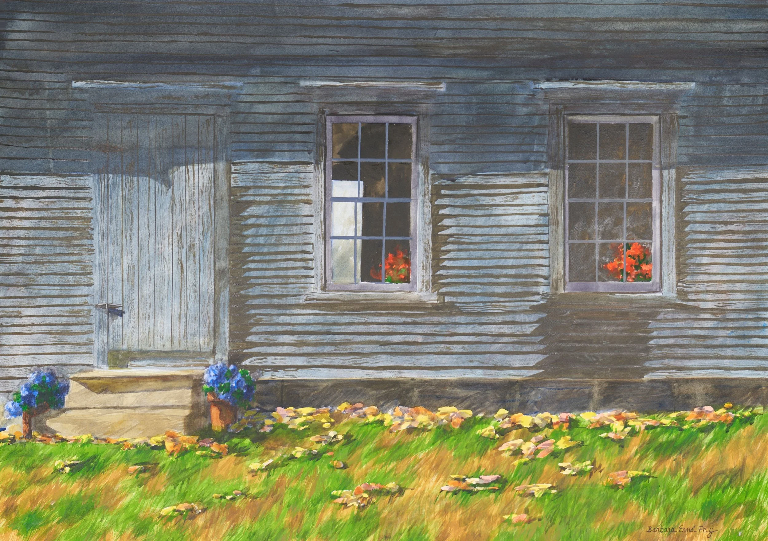 Finding Common Ground, 2026, Watercolor on paper, 30 x 41 inches