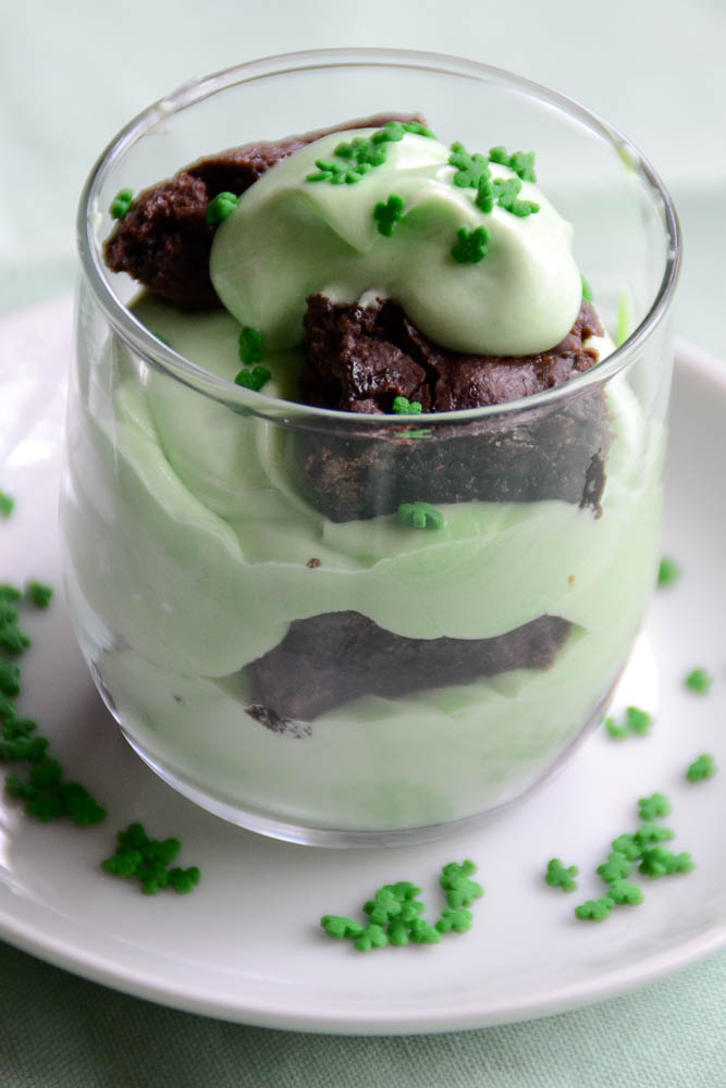 Brownie Mint Trifle by Janelle 