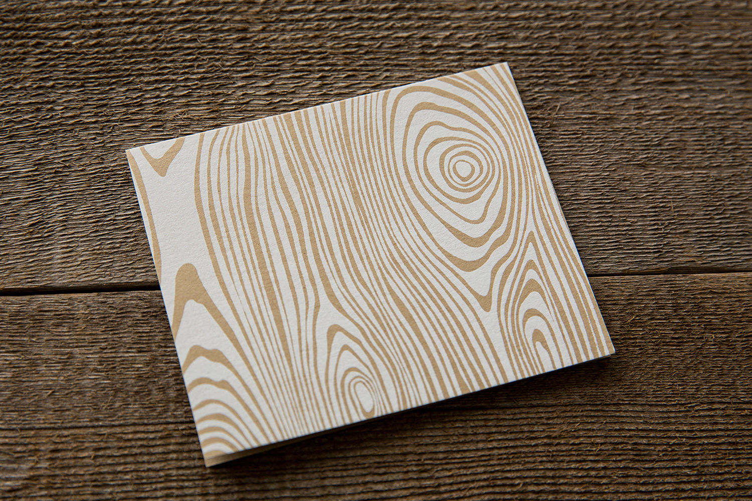 card | wood grain