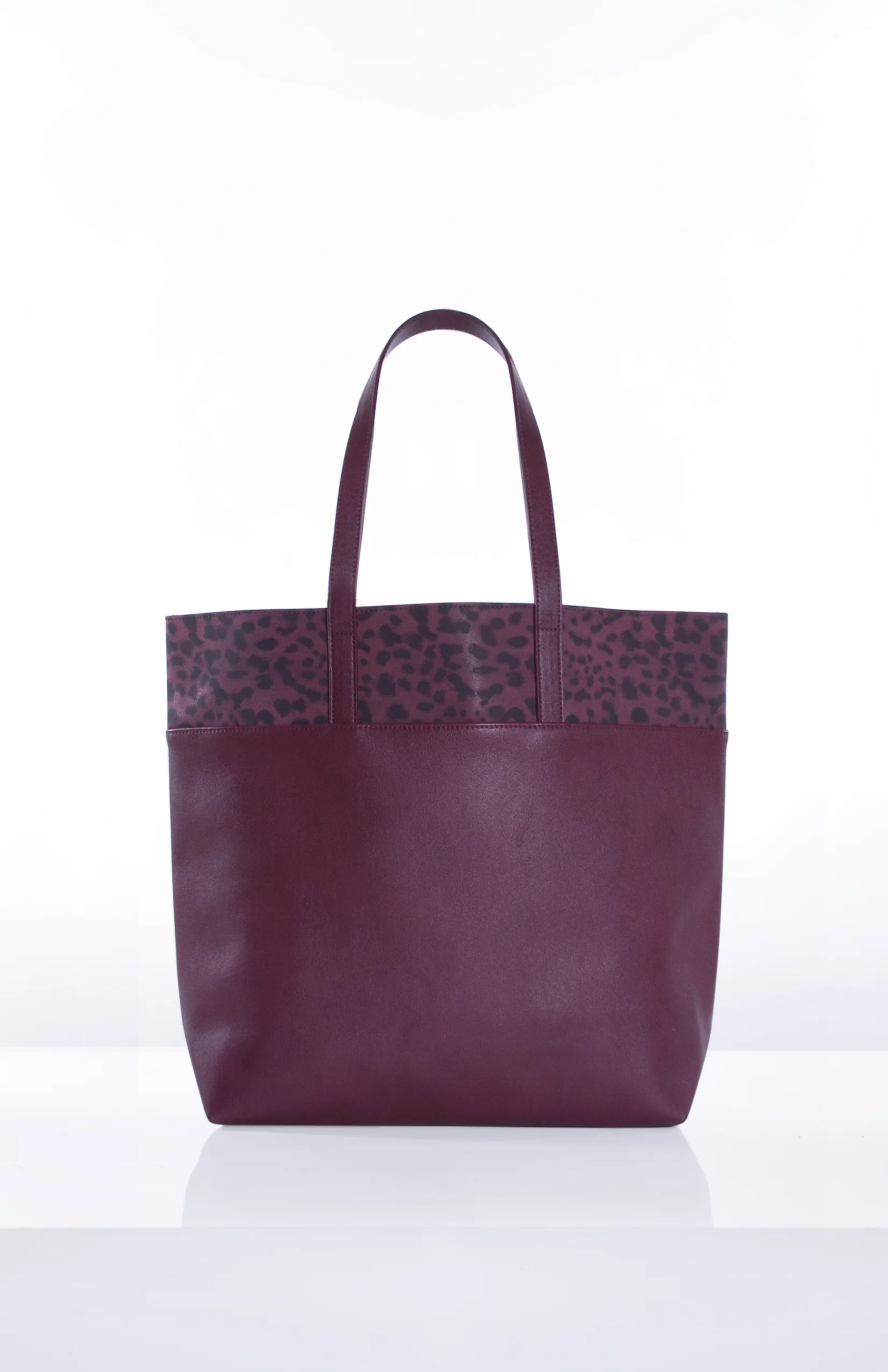 LILITH- Tonal Leopard + PU (Currant)