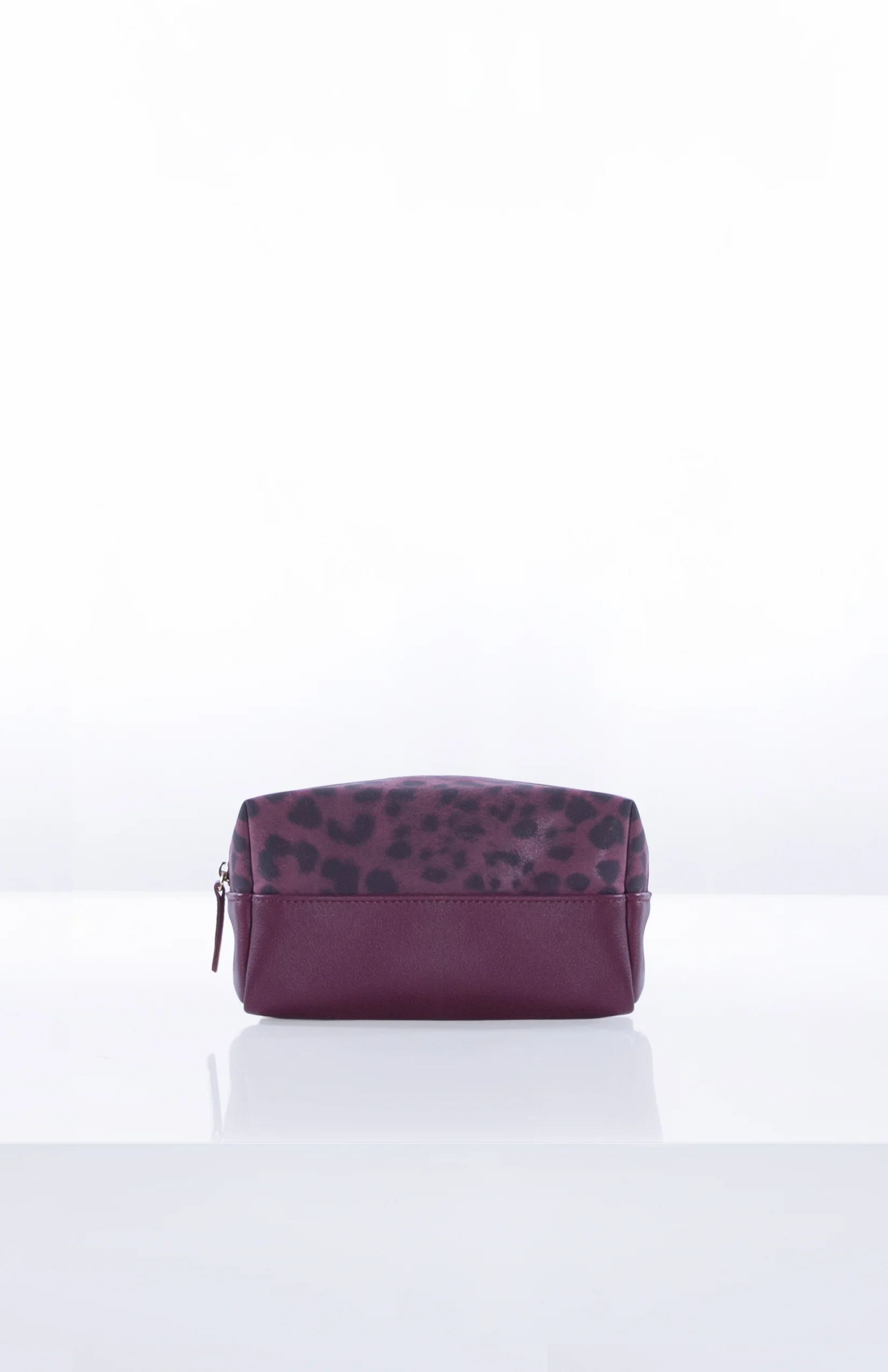 AVA (TWO-TONED)- Tonal Leopard + PU (Sangria)