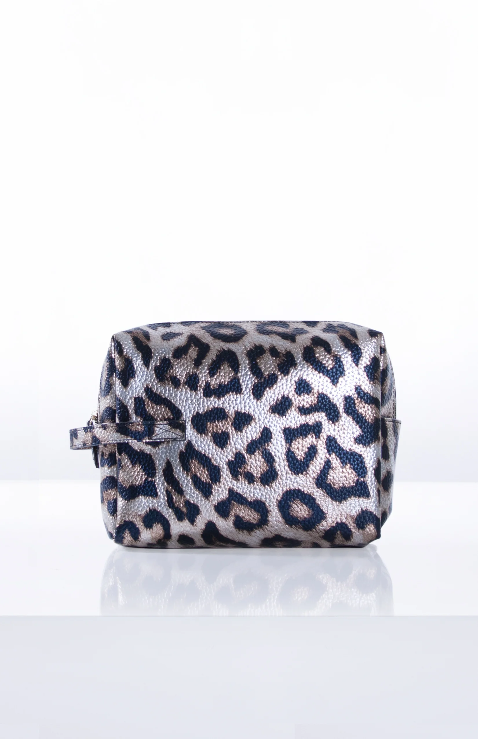 FERN- Pebbled Metallic Leopard