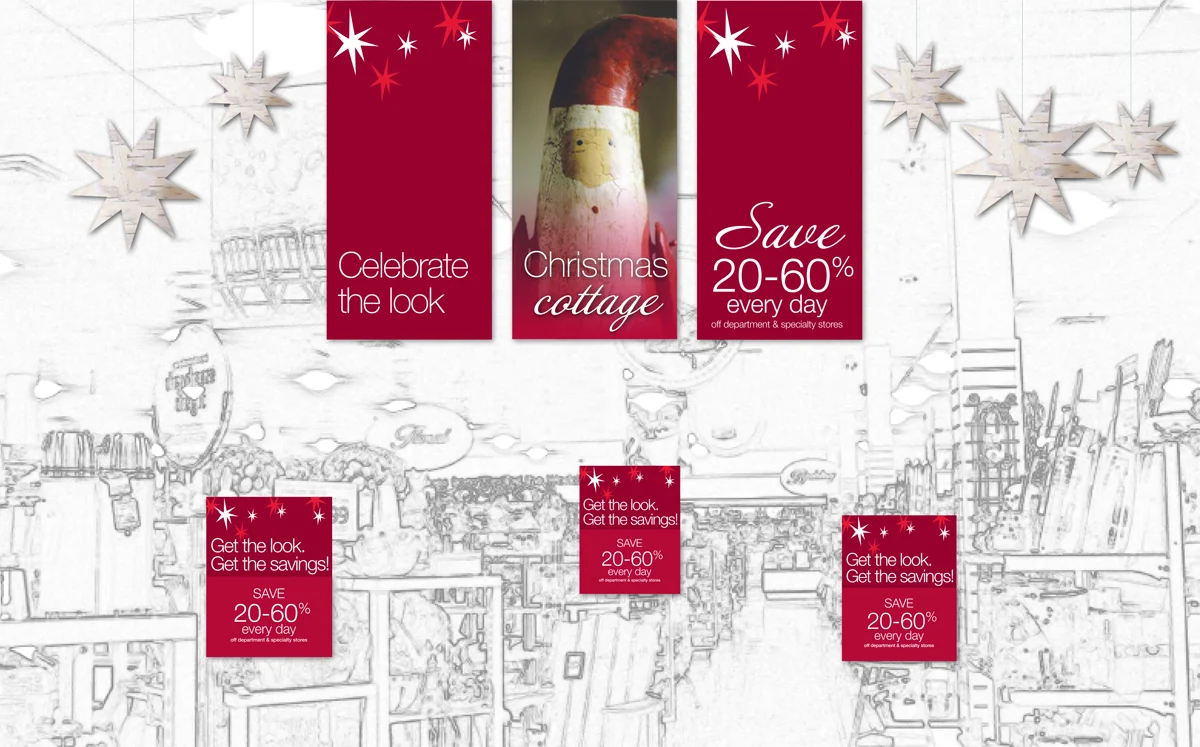 Homegoods for the Holidays in-store Concept I