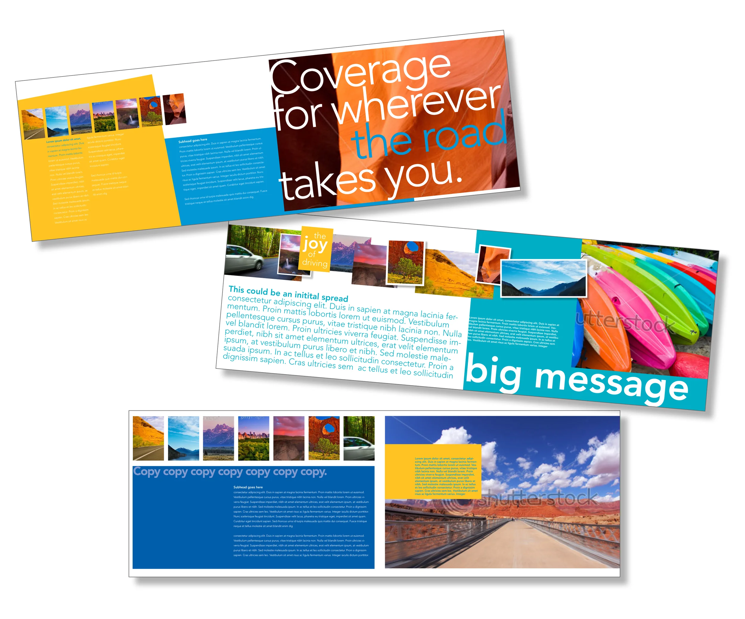 Electric Insurance Brochure Concept 3