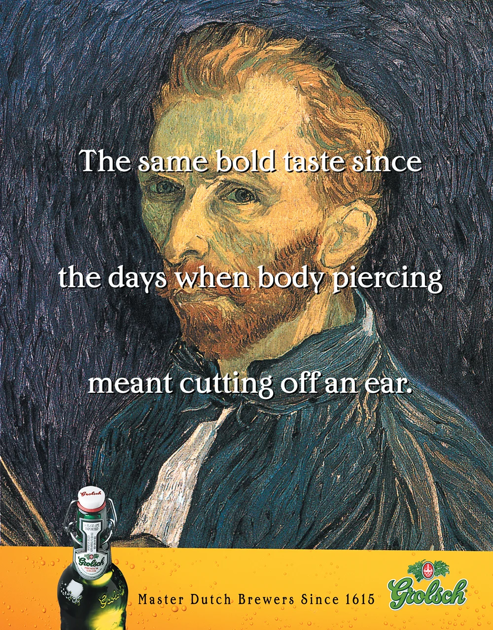 Grolsch Body Piercing Ad