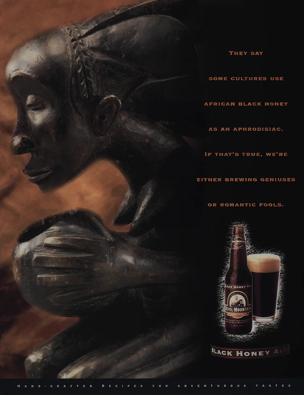 Devil Mountail Black Honey Ale Ad