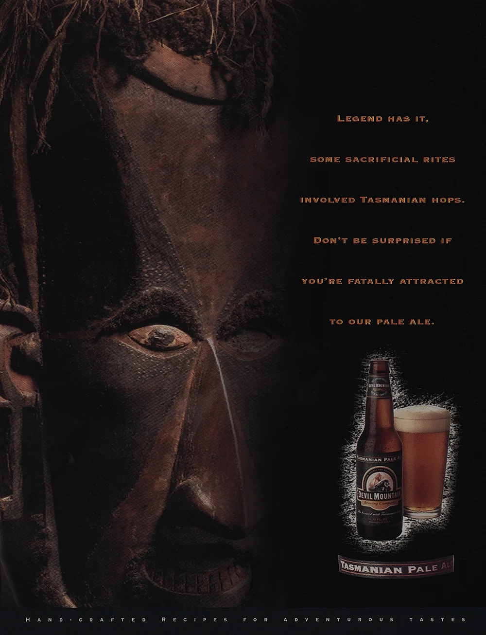 Devil Mountain Tasmanian Pale Ale Ad