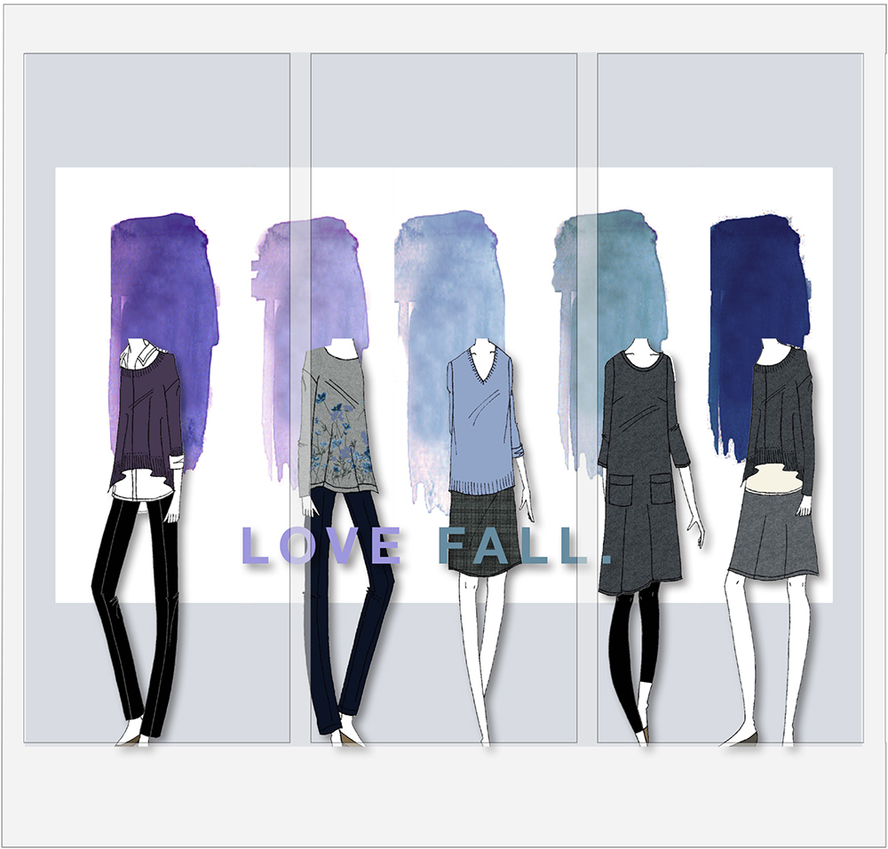 JJill Fall Window Signage