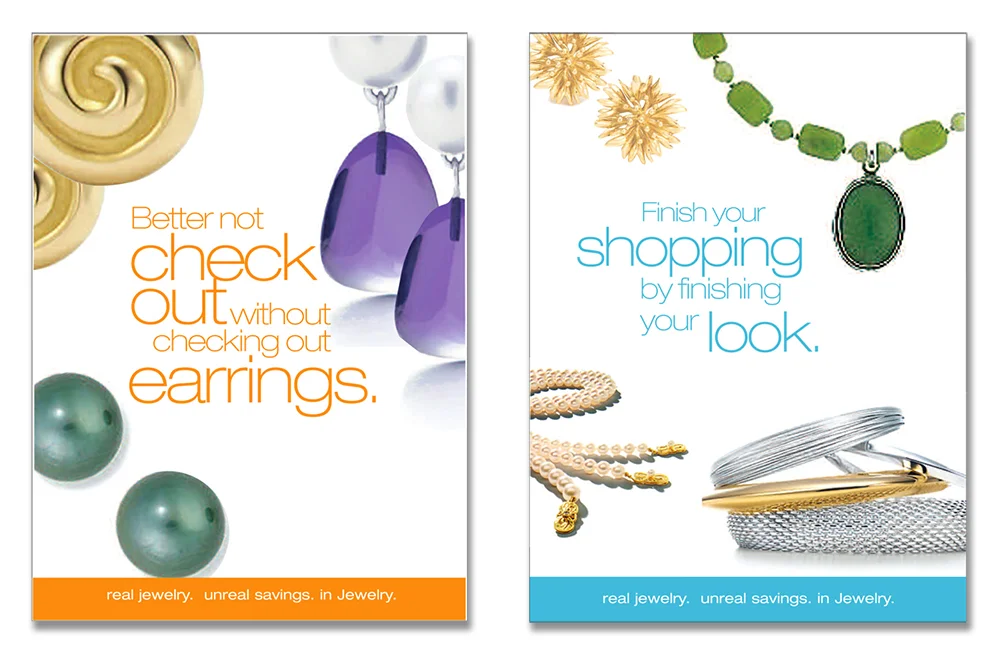 TJ Maxx Jewelry Event Window Posters