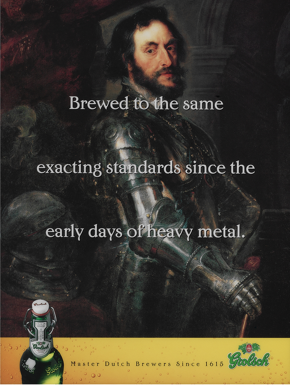 Grolsch Heavy Metal Ad