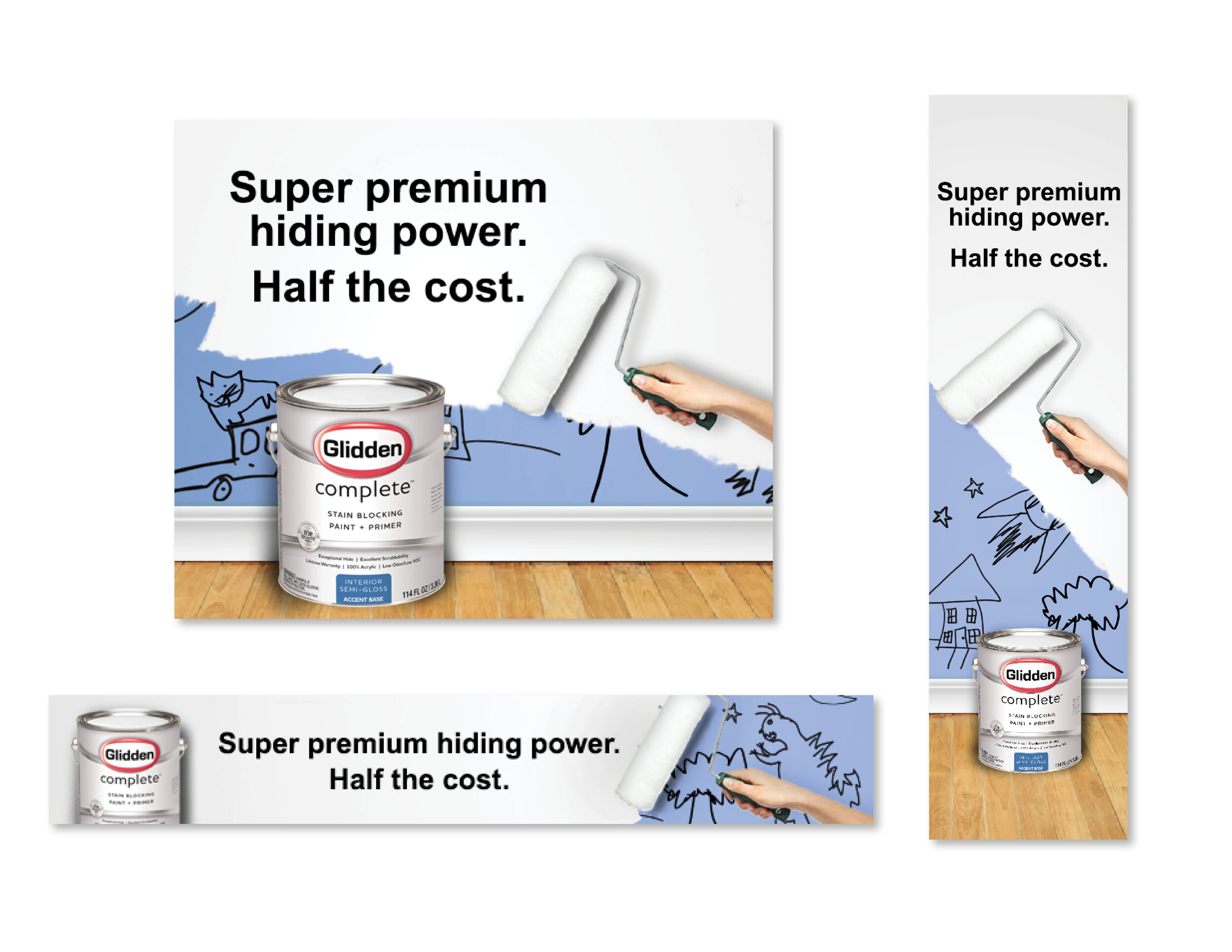 Glidden Complete Banner Ads