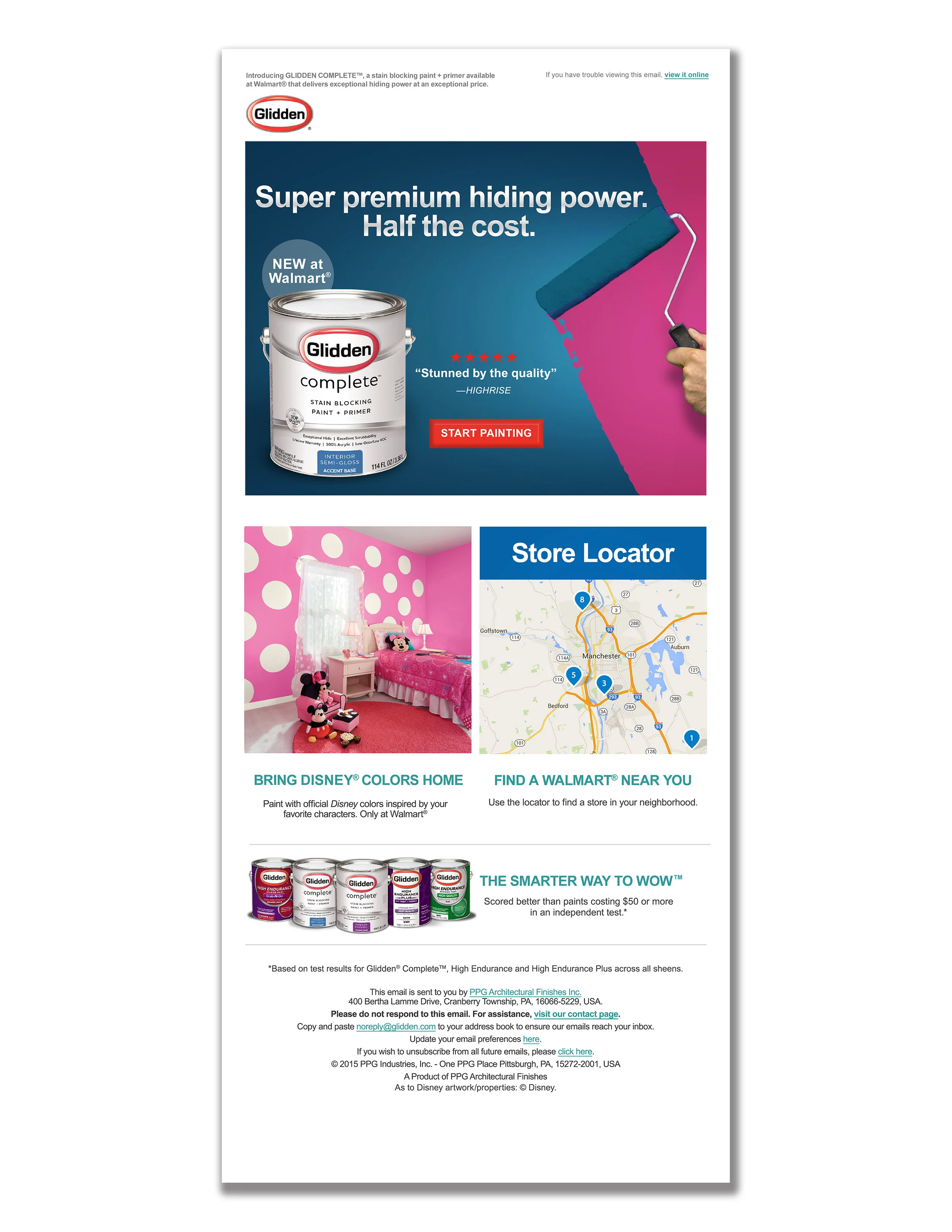 Glidden May Email