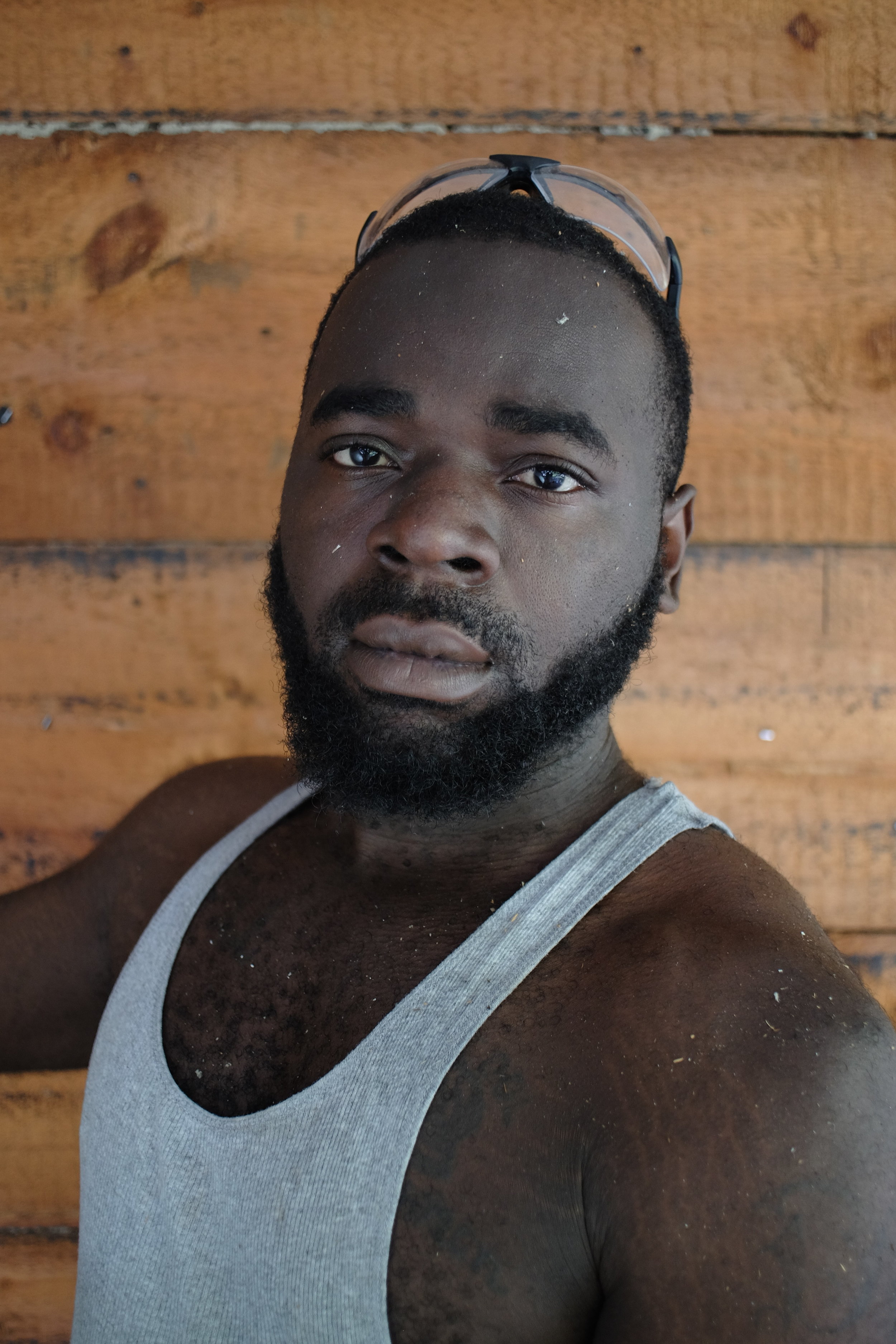 Dennis O'dell Churchwell Jr, works on our residential home rehab program through a partnership with West Michigan Works. "I'm doing a youth program where I work on houses and they help me get school if I need it with scholarships. There's other help with car repairs and help with stuff like work books and clothes and stuff like that." "What have I learned? I learned how to work as a team. After this I will have learned a whole lot. Maybe I'll start a handyman business, being self-employed and continue working on houses and rehab in the community."