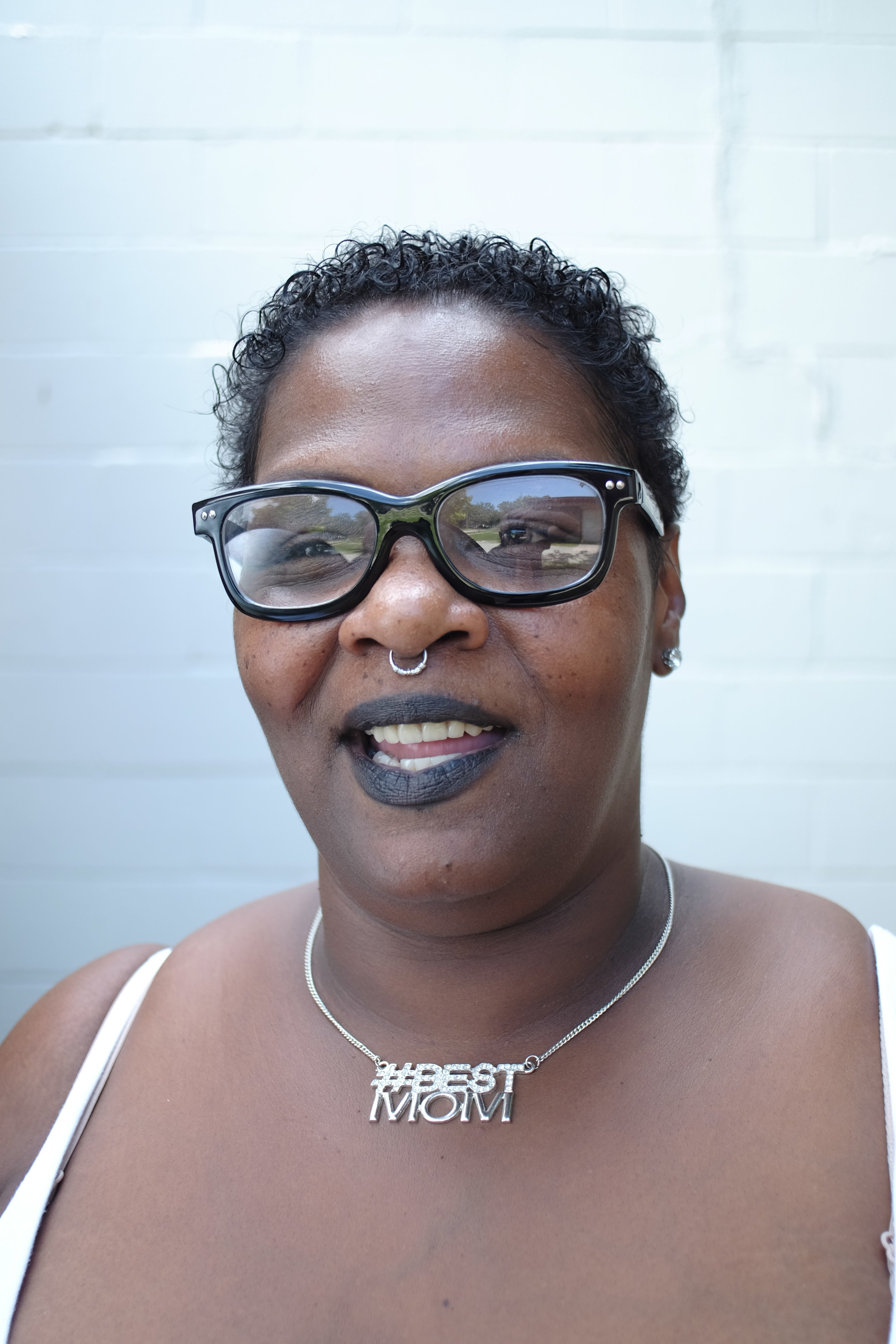 Da'Wanda helps manage Sacred Suds , a community center for neighbors who gather to do laundry, eat meals, check their emails, etc. Da'Wanda is an awesome neighbor with a huge heart for the City. She is also working on a masters degree!