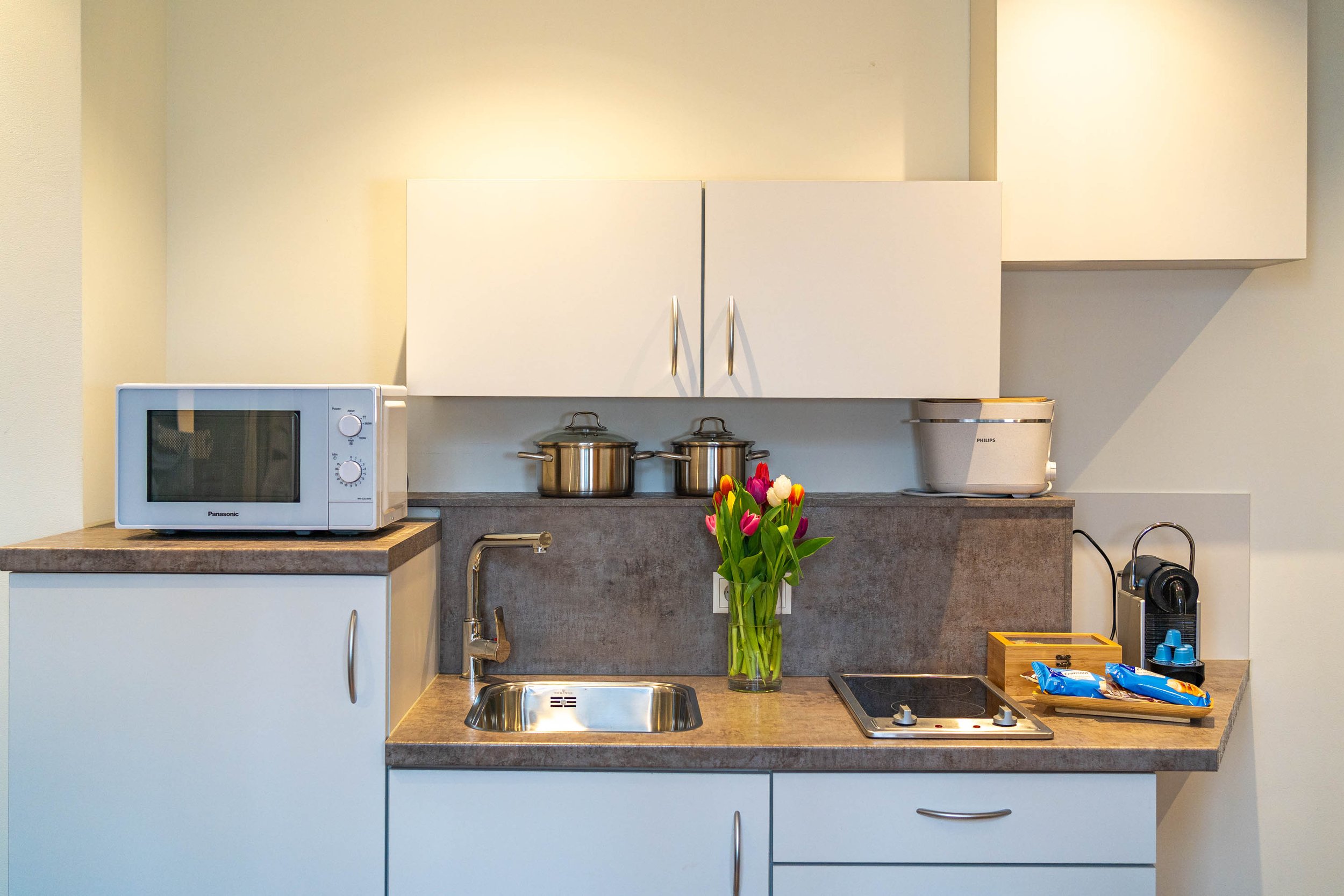 Küche Apartment Amarena/Piazza