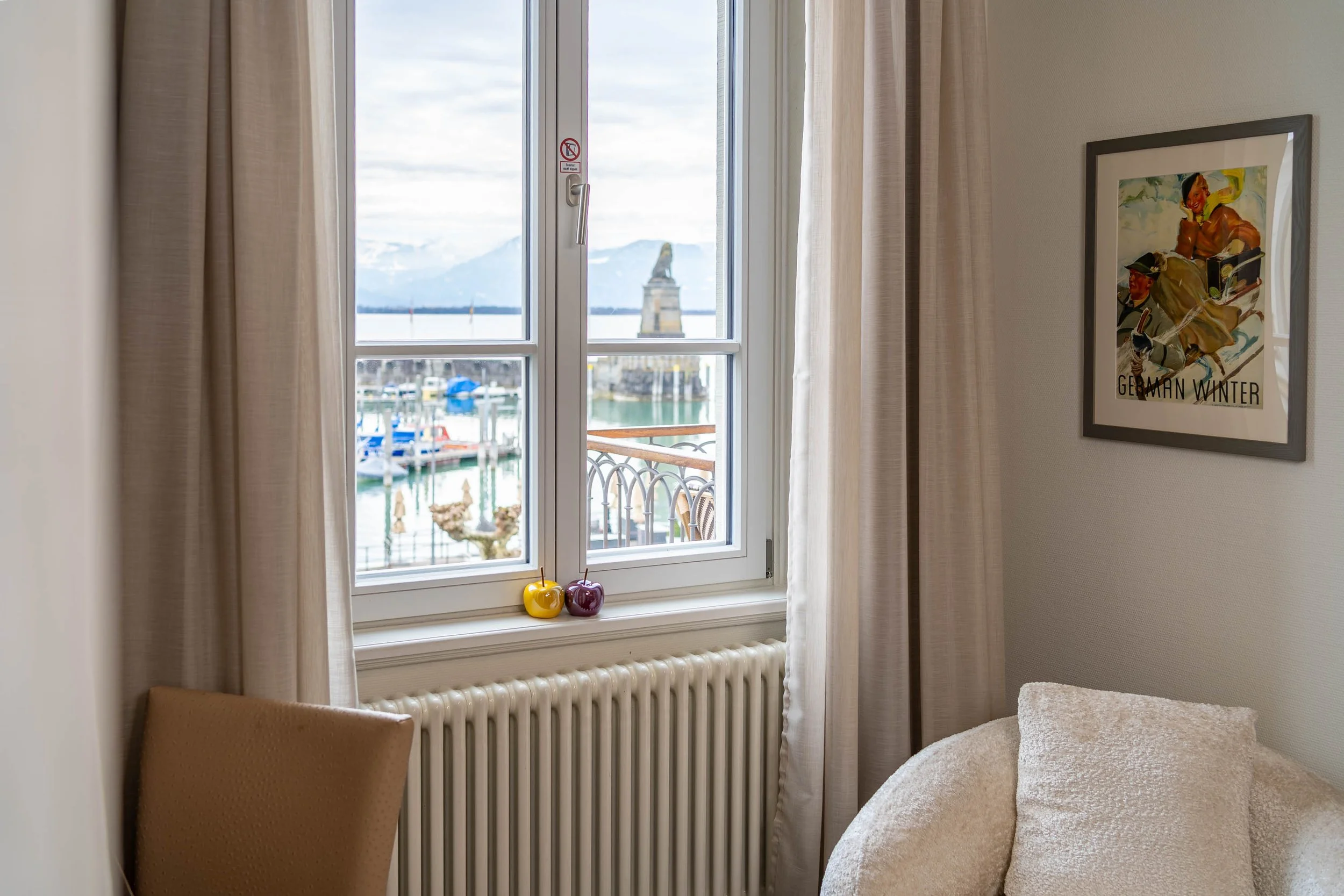 Ausblick Zimmer
