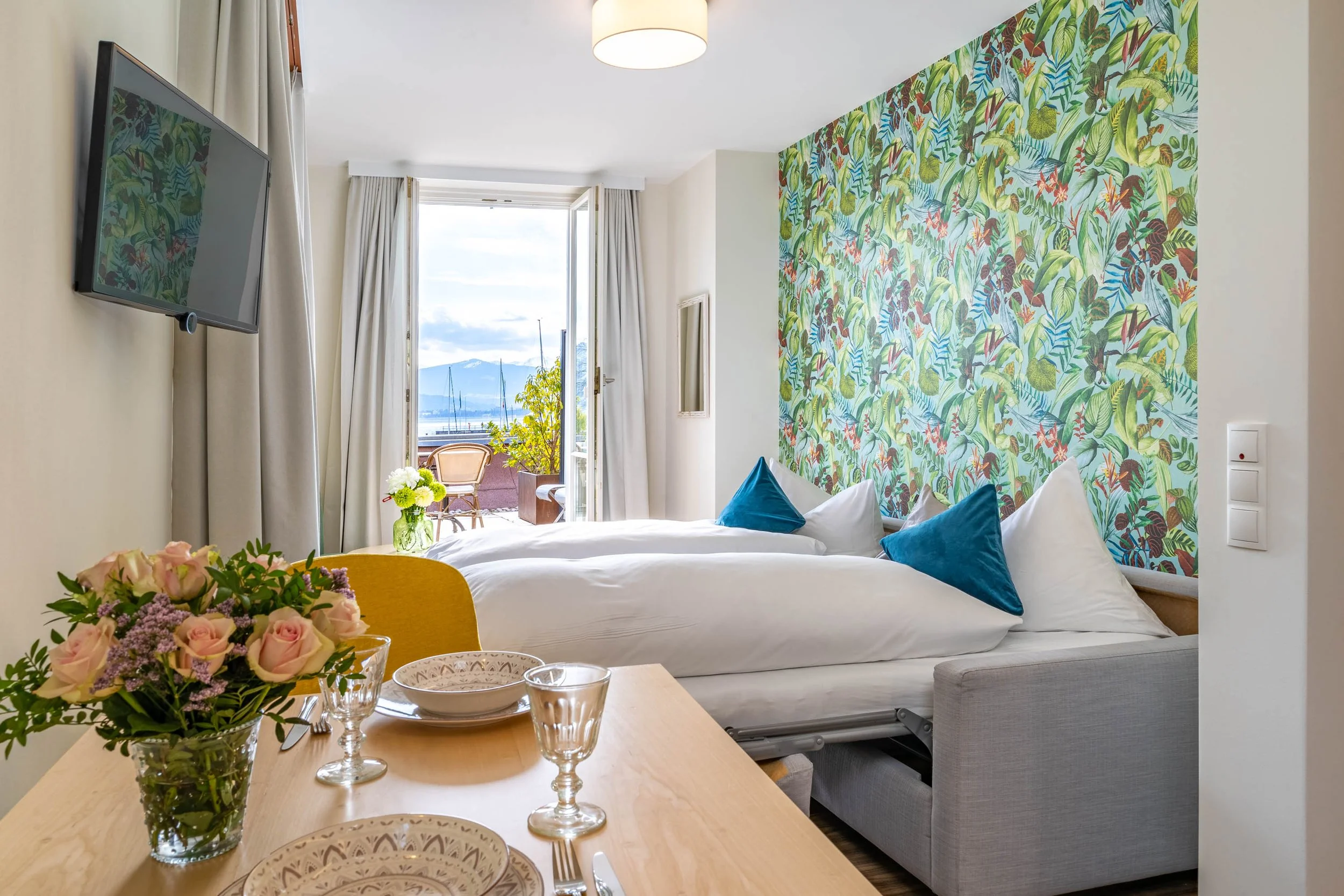 Apartment Piazza mit Seeblick