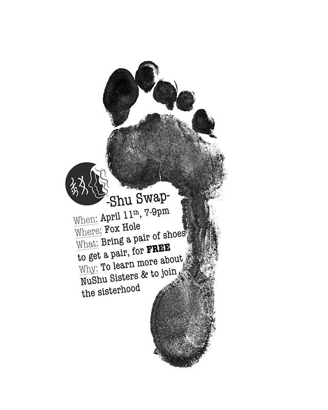 George Fox ladies, get ready for NuShu's first on-campus event!
Bring a pair & get a pair of shoes at our "Shu Swap" NEXT WEEK, April 11th 7-9PM in the Foxhole. All the extra shoes will go to girls in Thailand! We're excited to see you👟👠👡 #nushusisters #shuswap