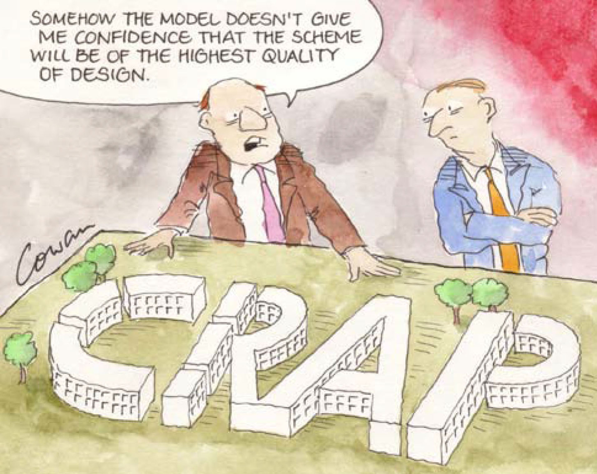 Urban Design Skills Ltd Christmas card (Rob Cowan, 2008).