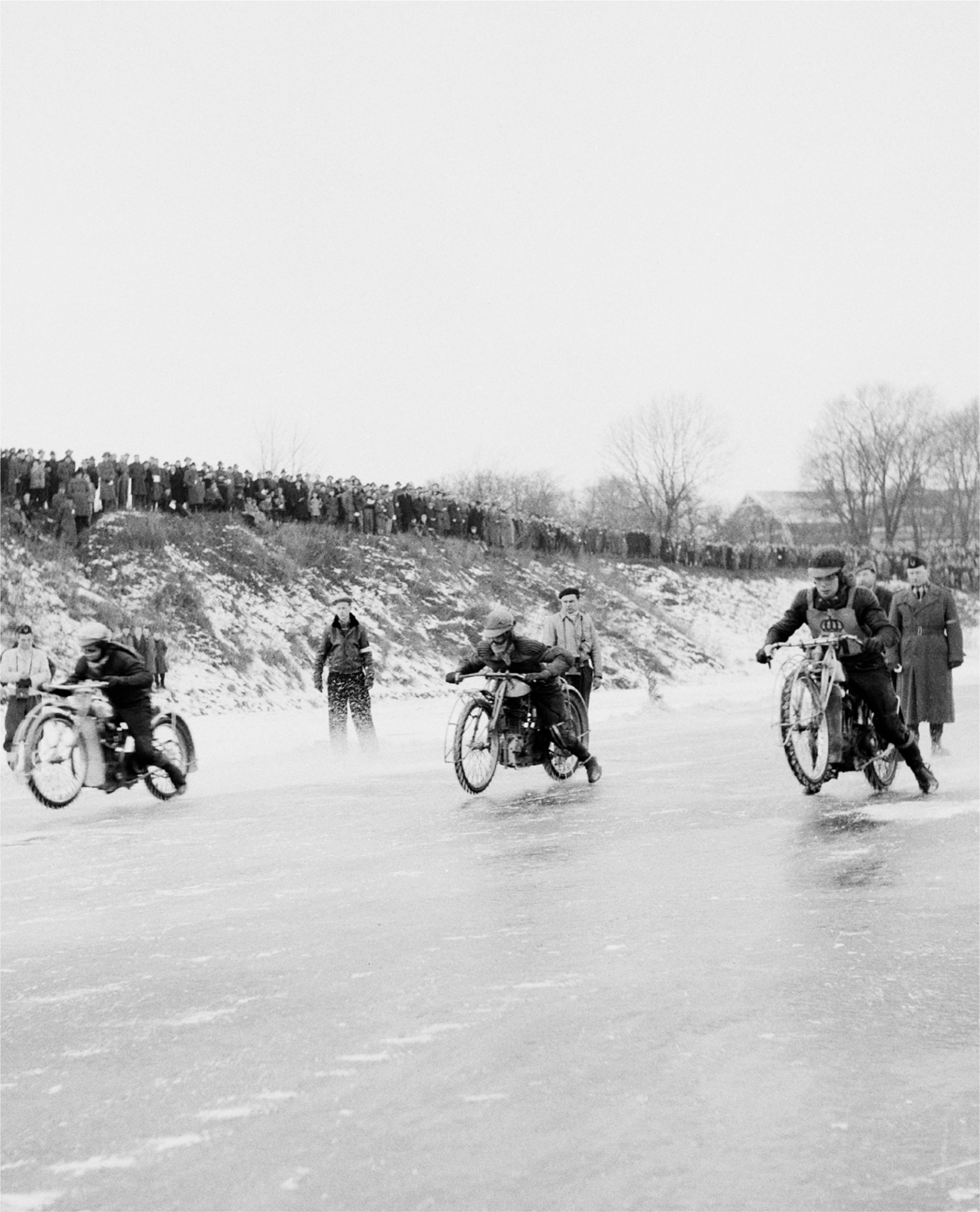 Isracing i Hålan, 1950-tal. Foto: ©Kulturmagasinet/Helsingborgs museer.