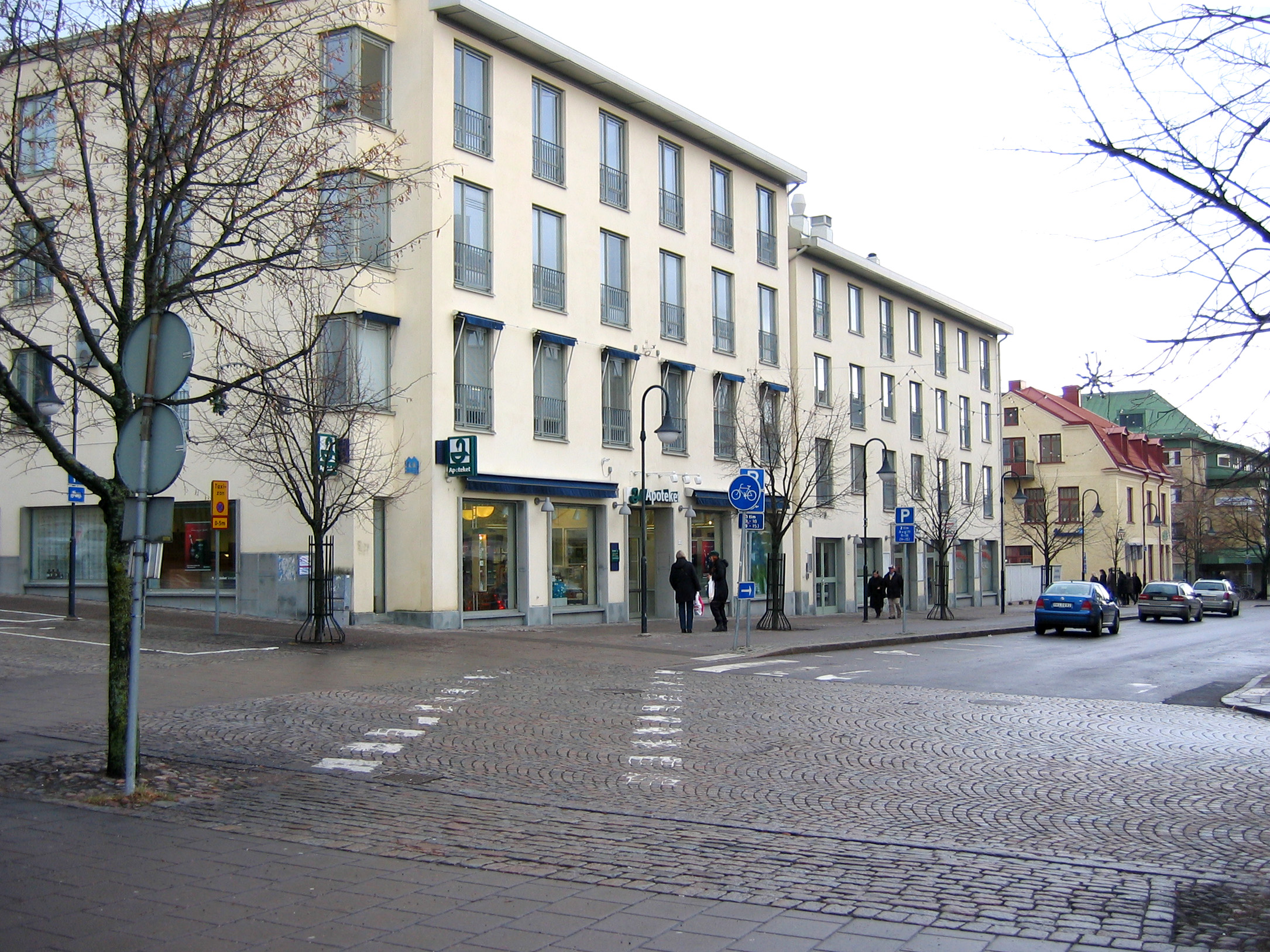 Förtätning i Motala centrum, ritat av Johan Celsing