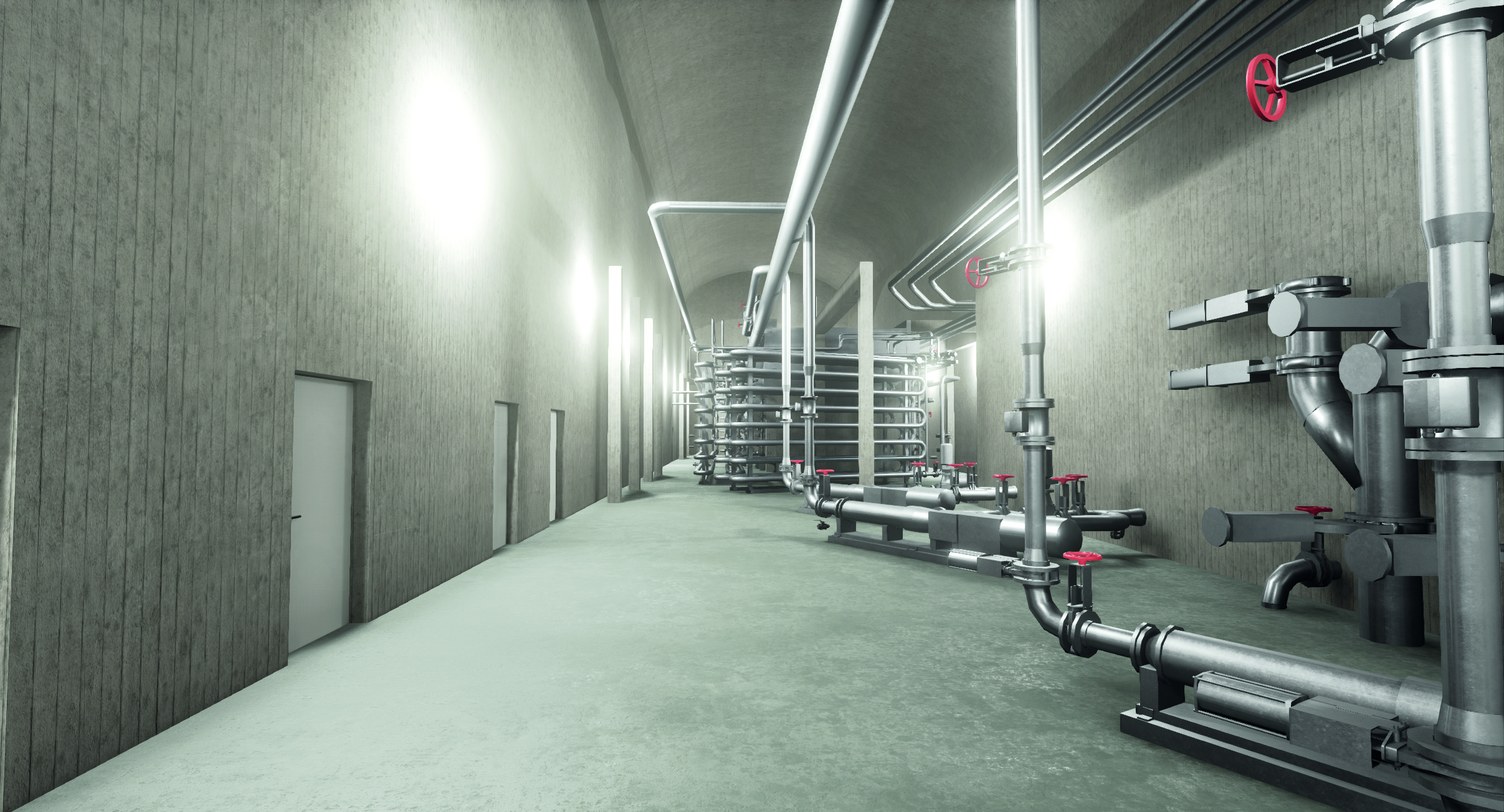 VR-visualisering av reningsverk. Sweco