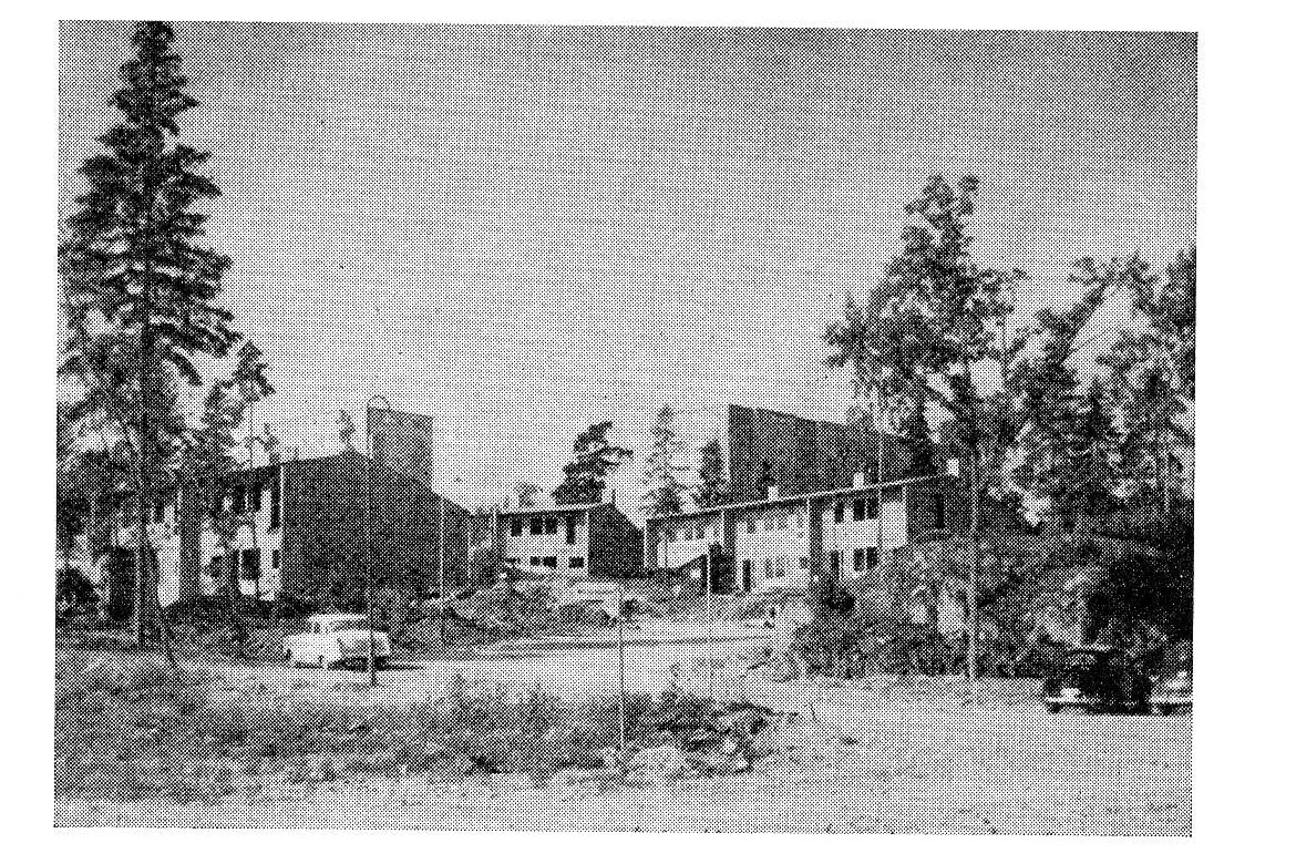 Foton på områdena Hässelby VIII och IX ur Småstugebyråns huskatalog 1959-60