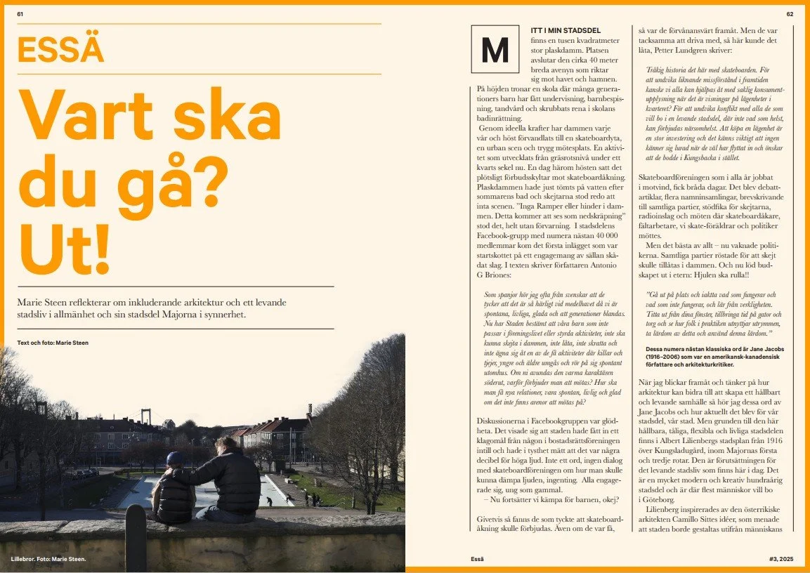 Läs essän från PLAN nr 3