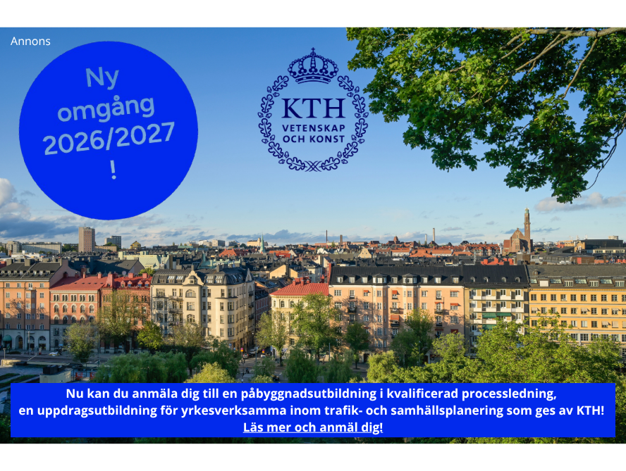 Reklam för KTHS påbyggnadsutbildning i kvalificerad processledning. Klicka för att läsa mer på deras hemsida.