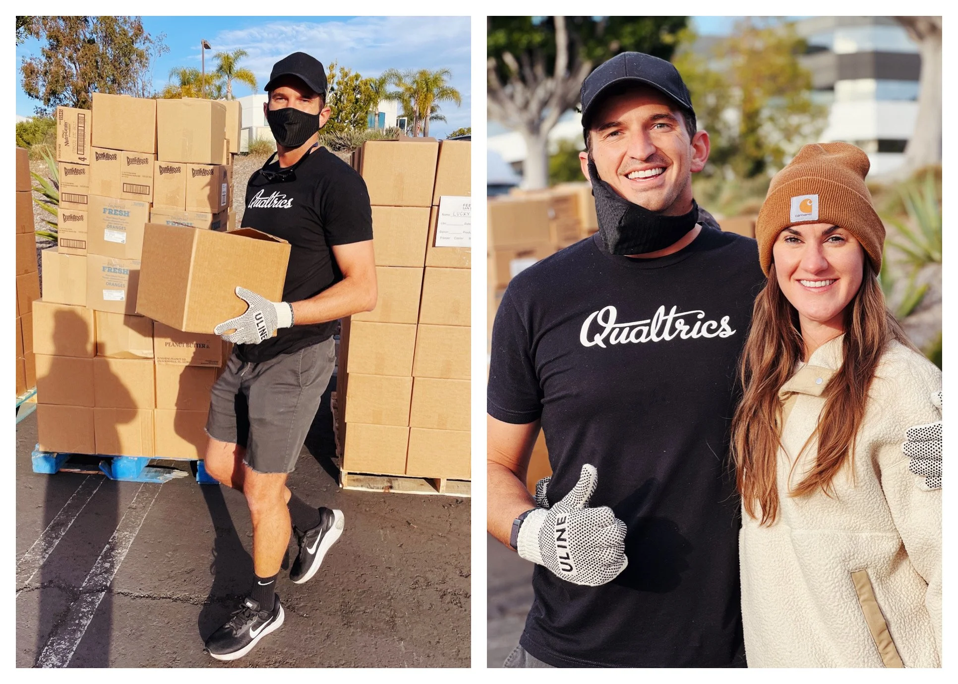 Global volunteering day at Qualtrics