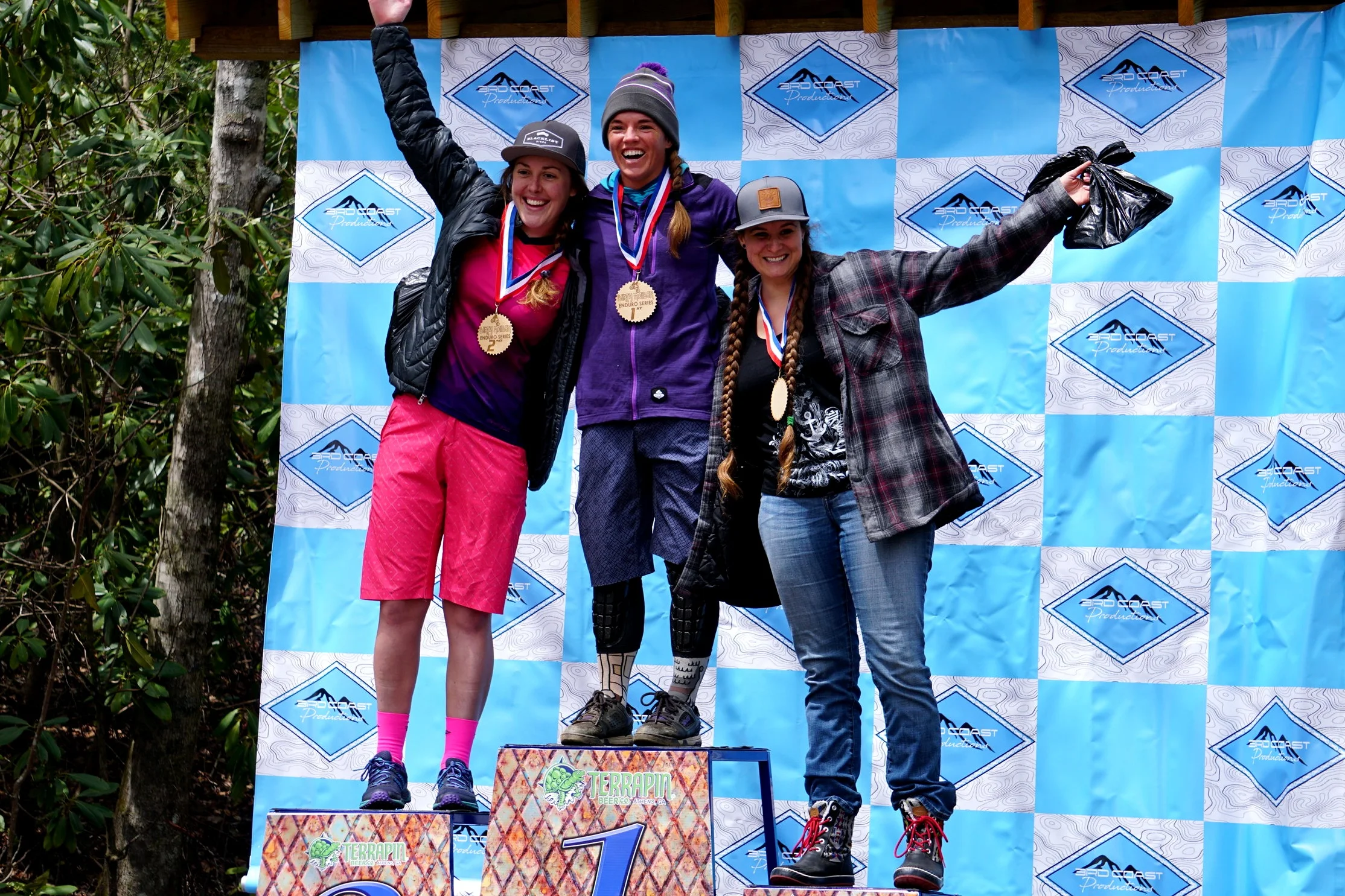 I won my first ever Enduro Race. Photo by: Snowy Robertson
