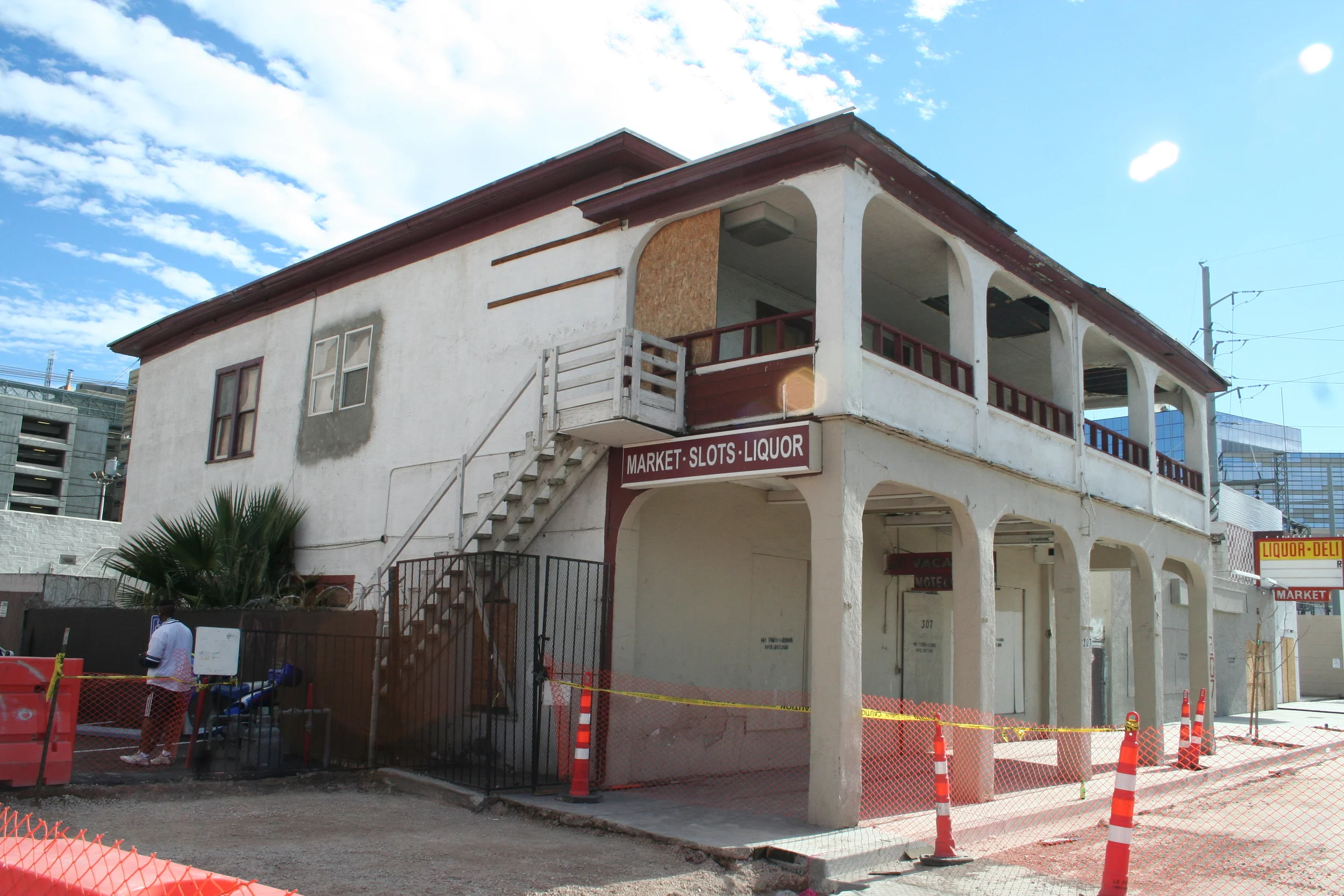The Victory Hotel as it currently stands. Our intentions are to refurbish the historic facade. 
