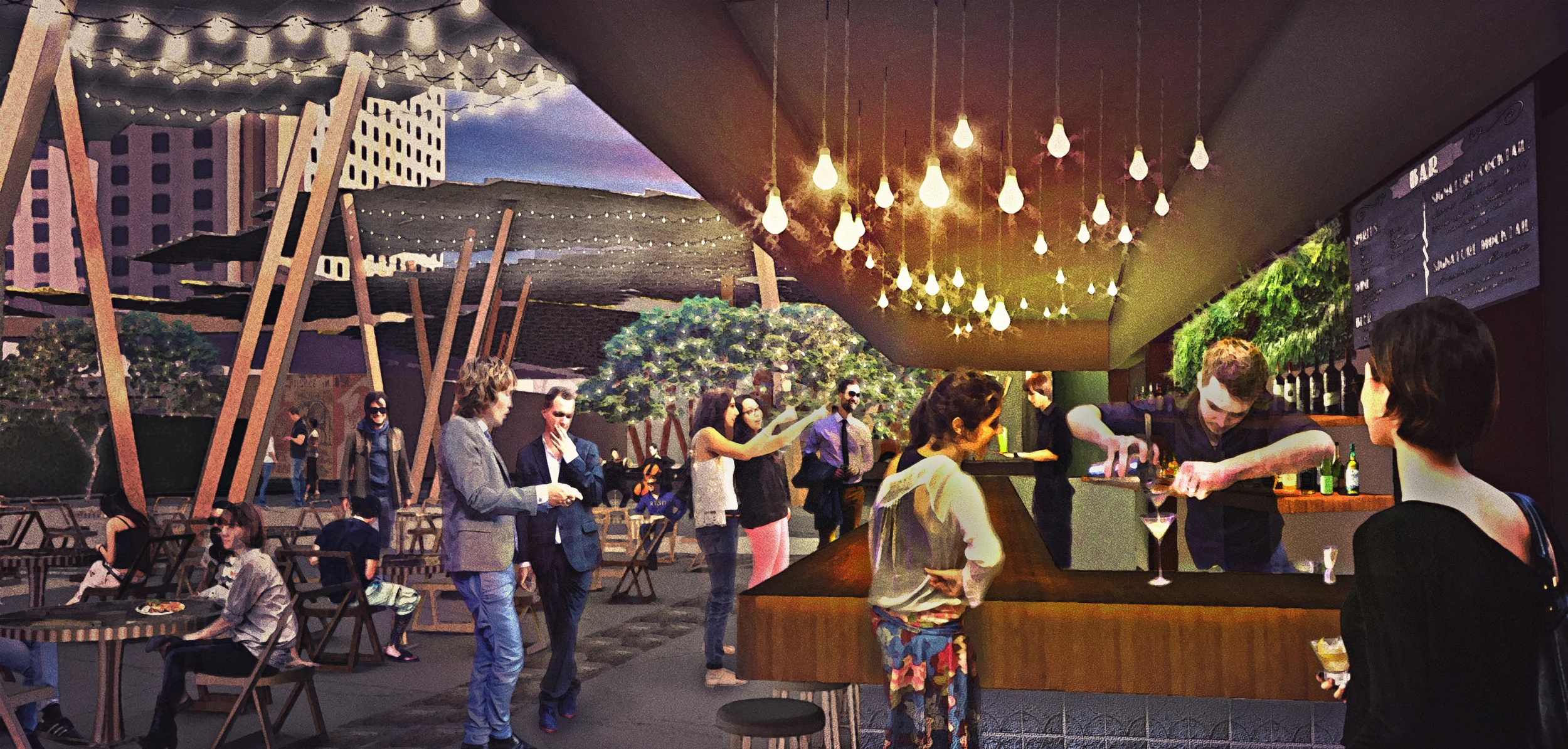 A good rendering should not just inform a viewer of what is happening spatially, but should also elicit a feeling. 