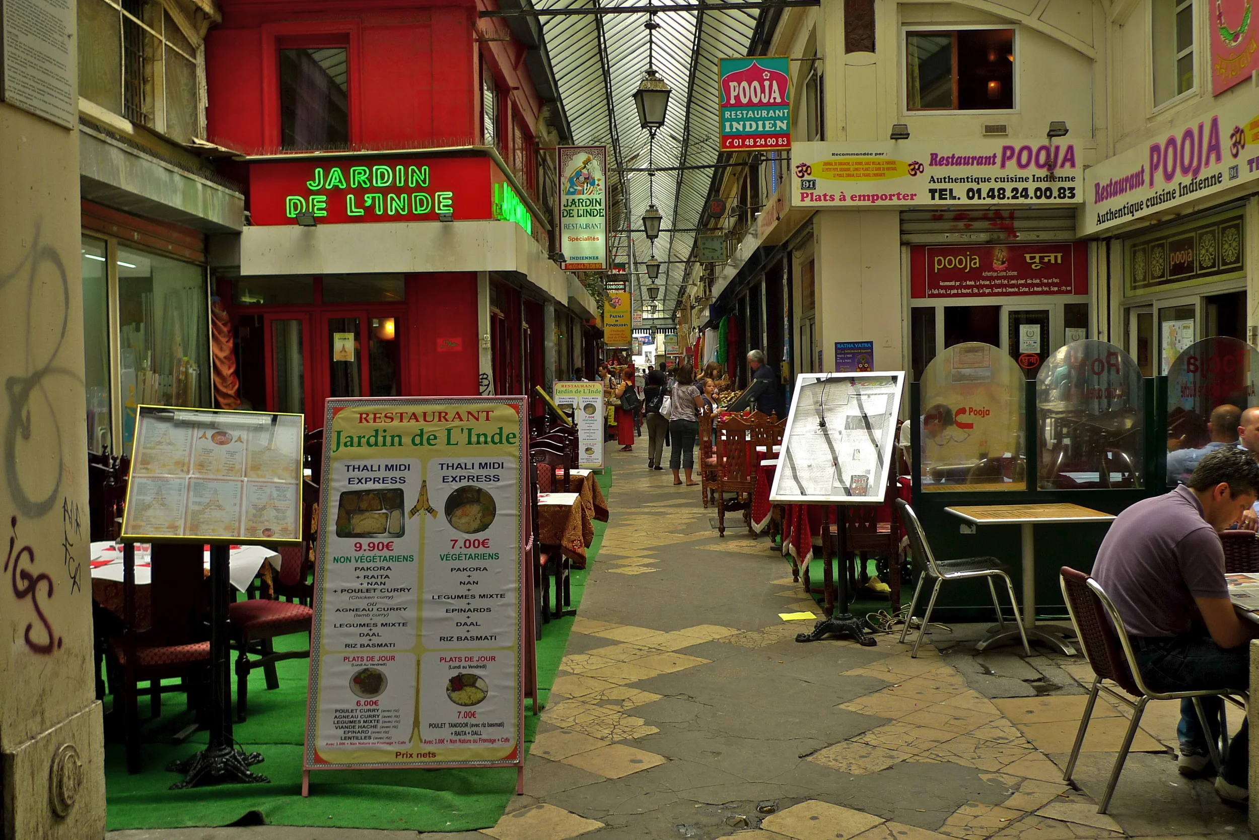 Passage Brady proves Paris' diversity even follows through to the alleyways. 