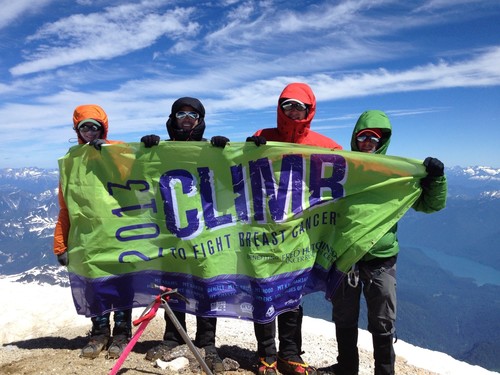 Company climbs to fight cancer and so can you