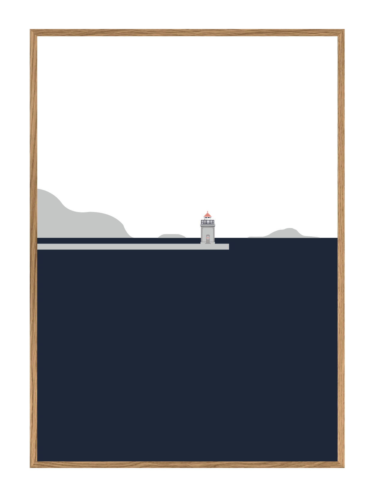 Molja Fyr - Plakat fra Ålesund