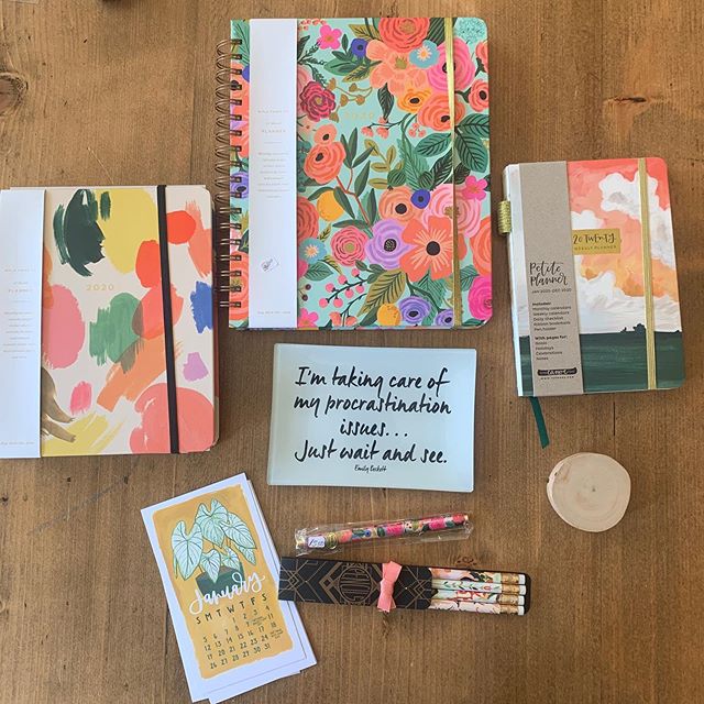 We see you, 2020! 👓Start planning for the new year with one of our gorgeous planners and calendars!