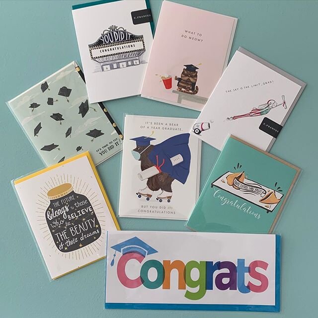 Caps off to the class of 2020! 🥳