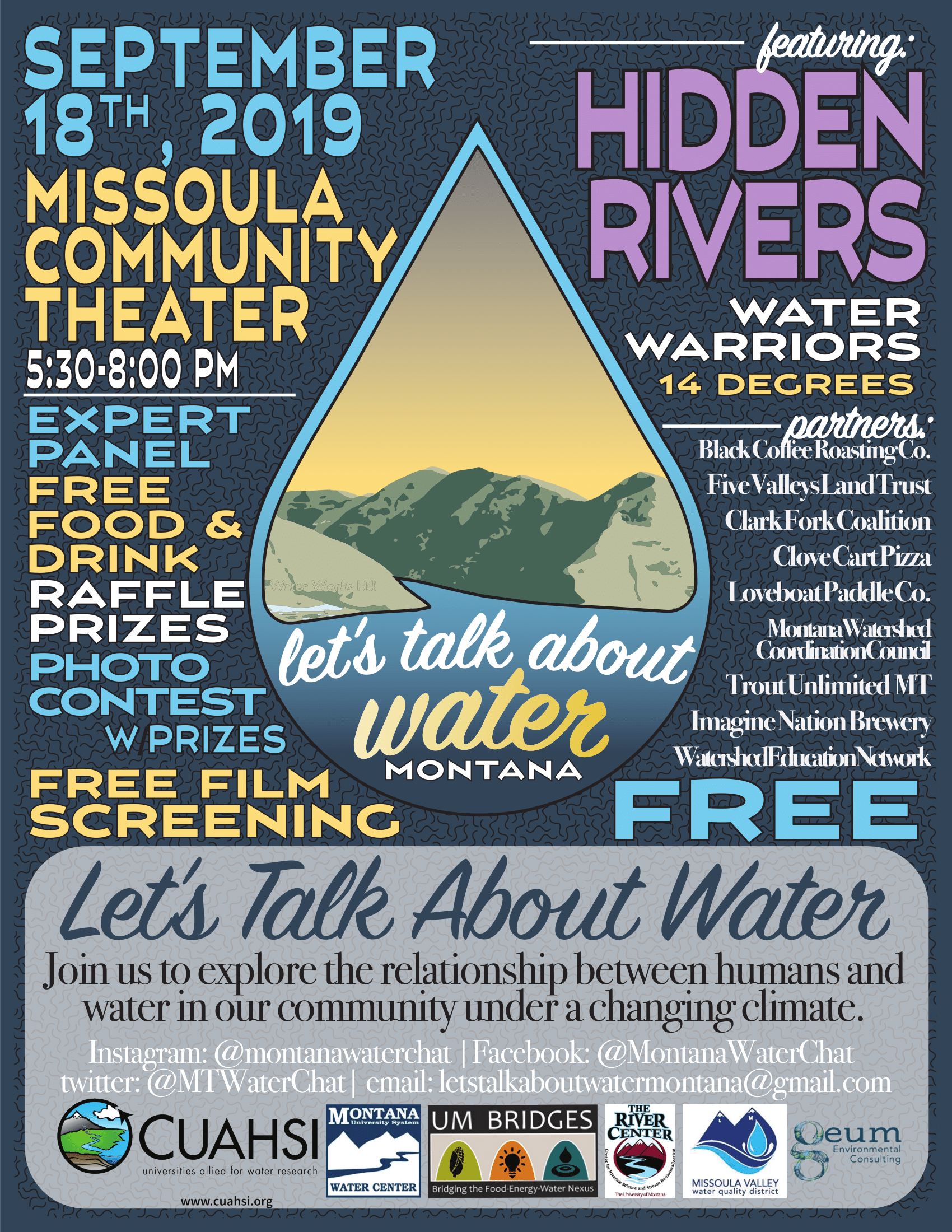 Let's Talk About Water, Missoula MT