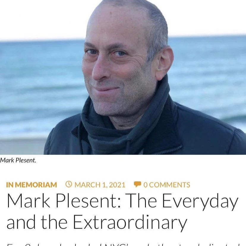 A beautiful tribute to our friend Mark Plesent in American Theatre Mag. 

Link to the full article in our bio