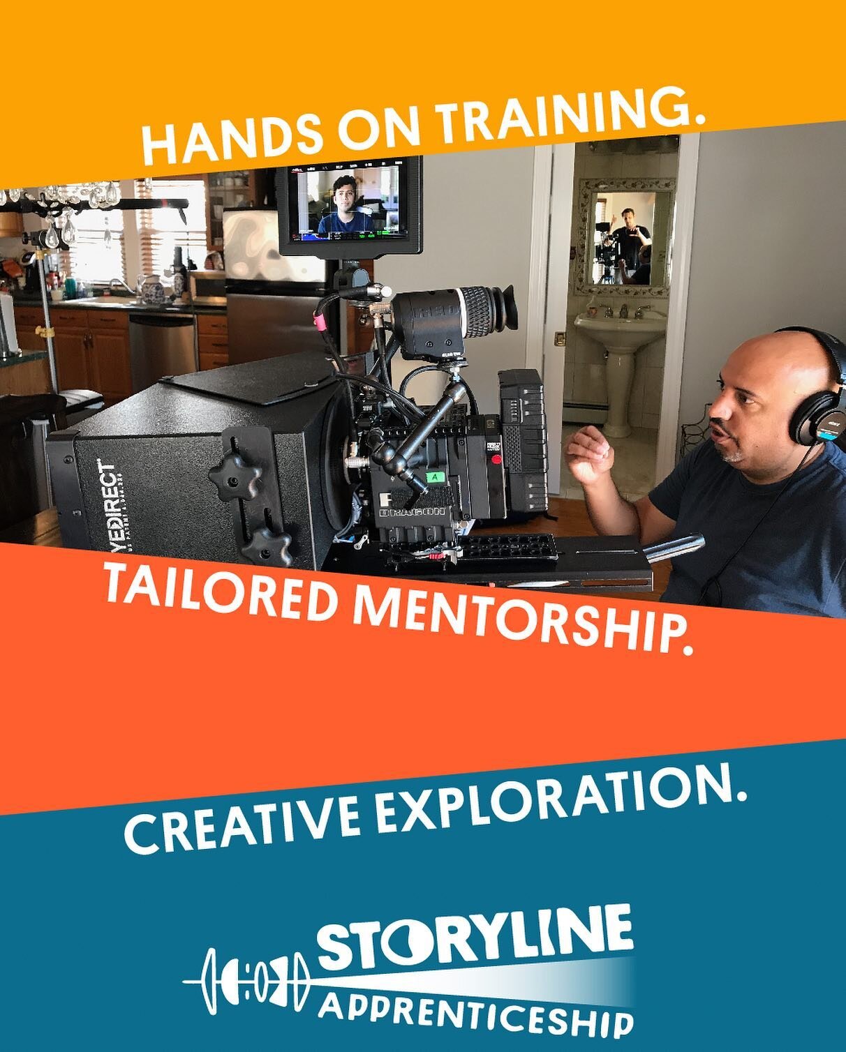 Storyline is launching a first-of-its kind apprenticeship program. This paid, full-time opportunity is a unique professional development and training program to develop career pathways for producers and emerging media makers who self-identify as unde