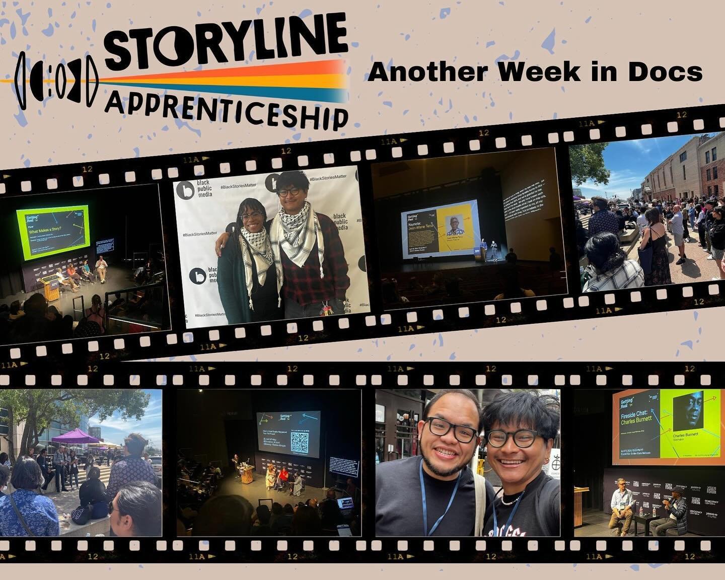 Storyline apprentices Kunga and Courtney spent the last two weeks attending IDA&rsquo;s Getting Real 24&rsquo; and Black Public Media&rsquo;s PitchBLACK forum. 

Here&rsquo;s what they learned from both: 

Courtney: The thing that stood out to me abo