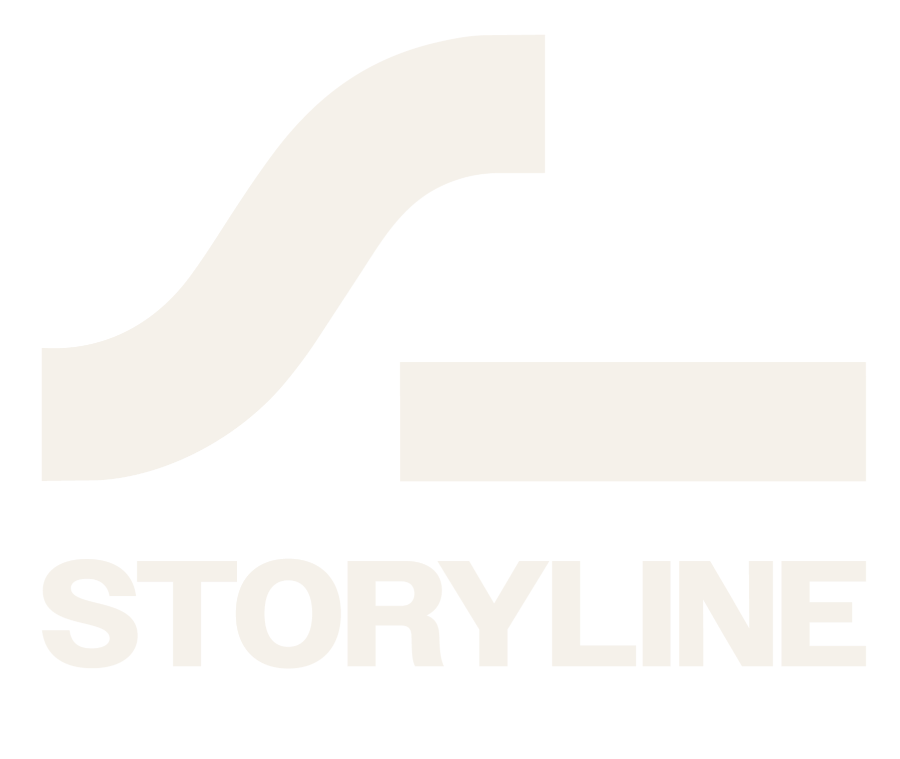 Black and white logo with stylized arrow and the text 'STORYLINE' underneath.