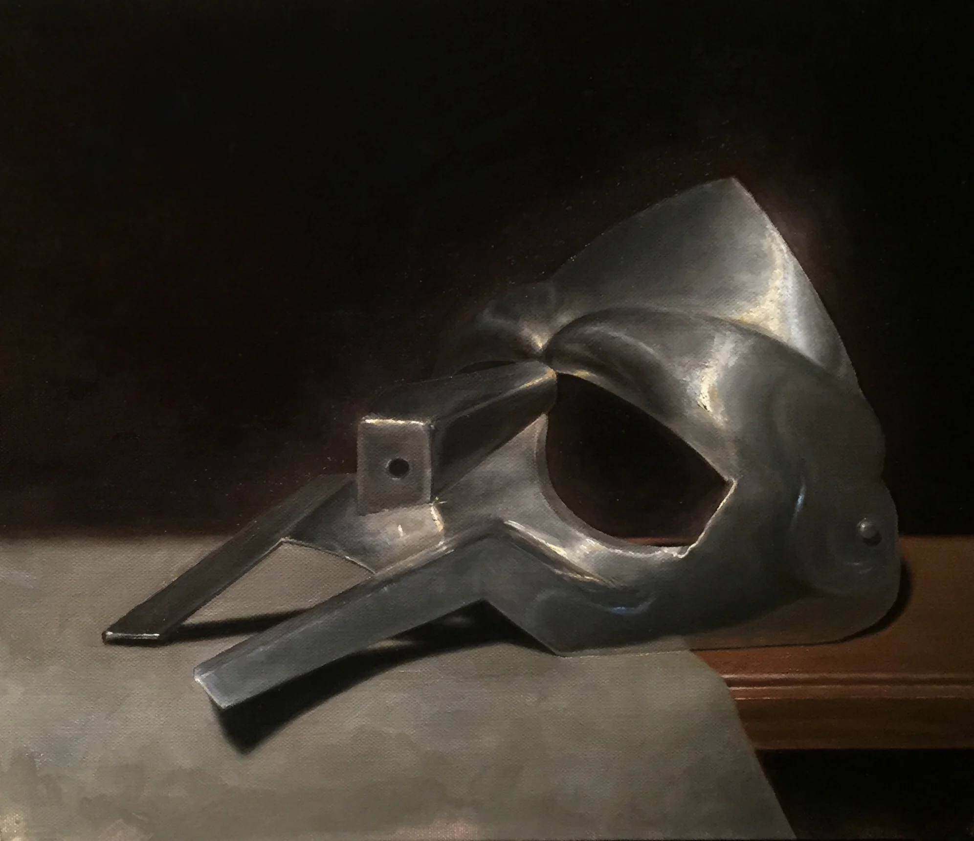 Patrick Byrnes, Linseed Oil, oil on canvas, 12x14 in