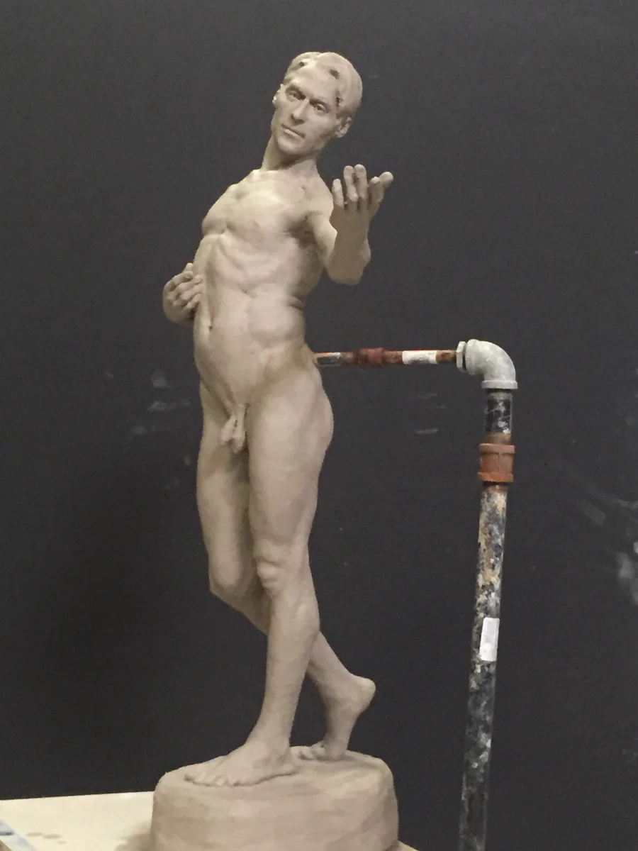 Zoe Dufour, "Santiago", forton, 40 in