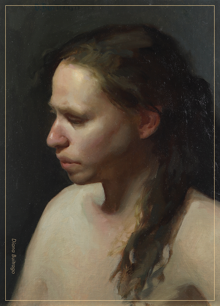 Portrait of a Young Dancer by Diana Buitrago.